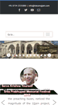 Mobile Screenshot of iskconujjain.com